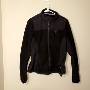 Aeropostale black fleece jacket